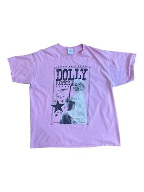 Dolly Parton Bright Pink T Shirt Size XL Women